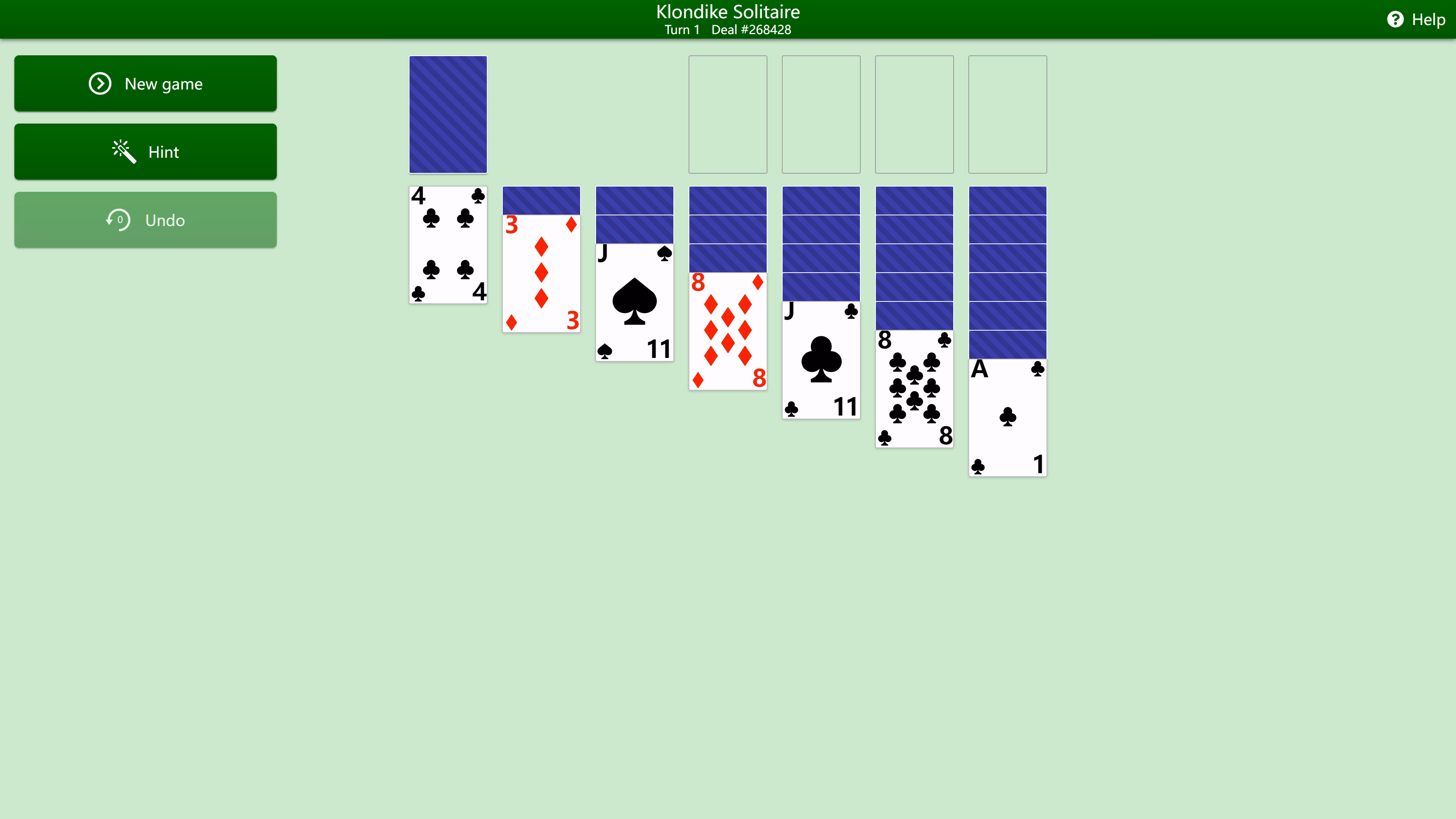 FreeSolitaire.win 首页